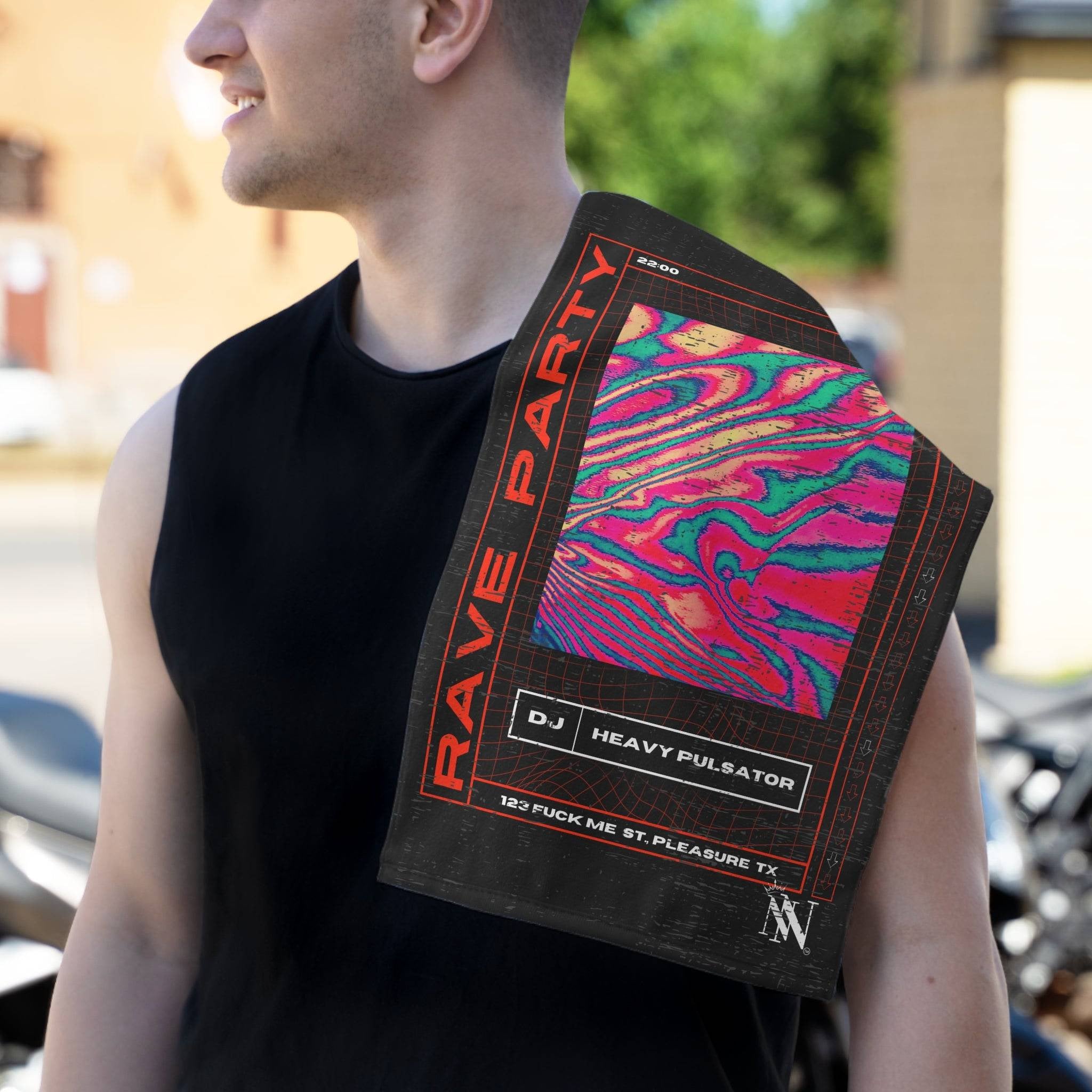 Rave Party | Mix & Match Soft Fun-Flirty Lovers’ Towels