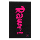 Rawr! Black | Mix & Match Soft Fun-Flirty Lovers’ Towels
