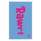 Rawr! Light Blue | Mix & Match Soft Fun-Flirty Lovers’ Towels