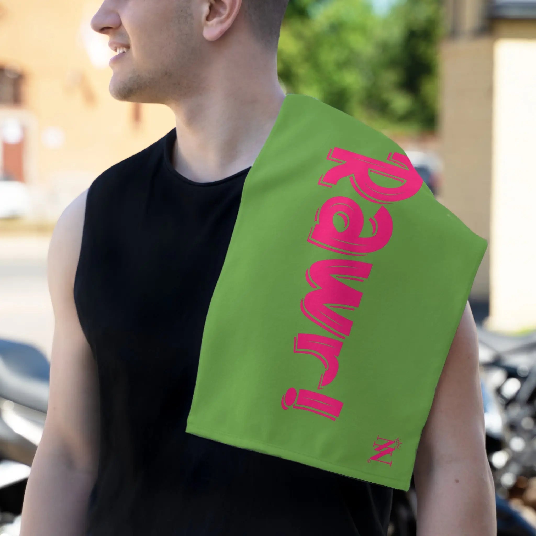 Rawr! Light Green | Mix & Match Soft Fun-Flirty Lovers’ Towels