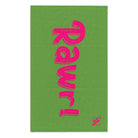Rawr! Light Green | Mix & Match Soft Fun-Flirty Lovers’ Towels
