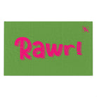 Rawr! Light Green | Mix & Match Soft Fun-Flirty Lovers’ Towels