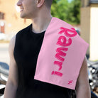 Rawr! Light Pink | Mix & Match Soft Fun-Flirty Lovers’ Towels