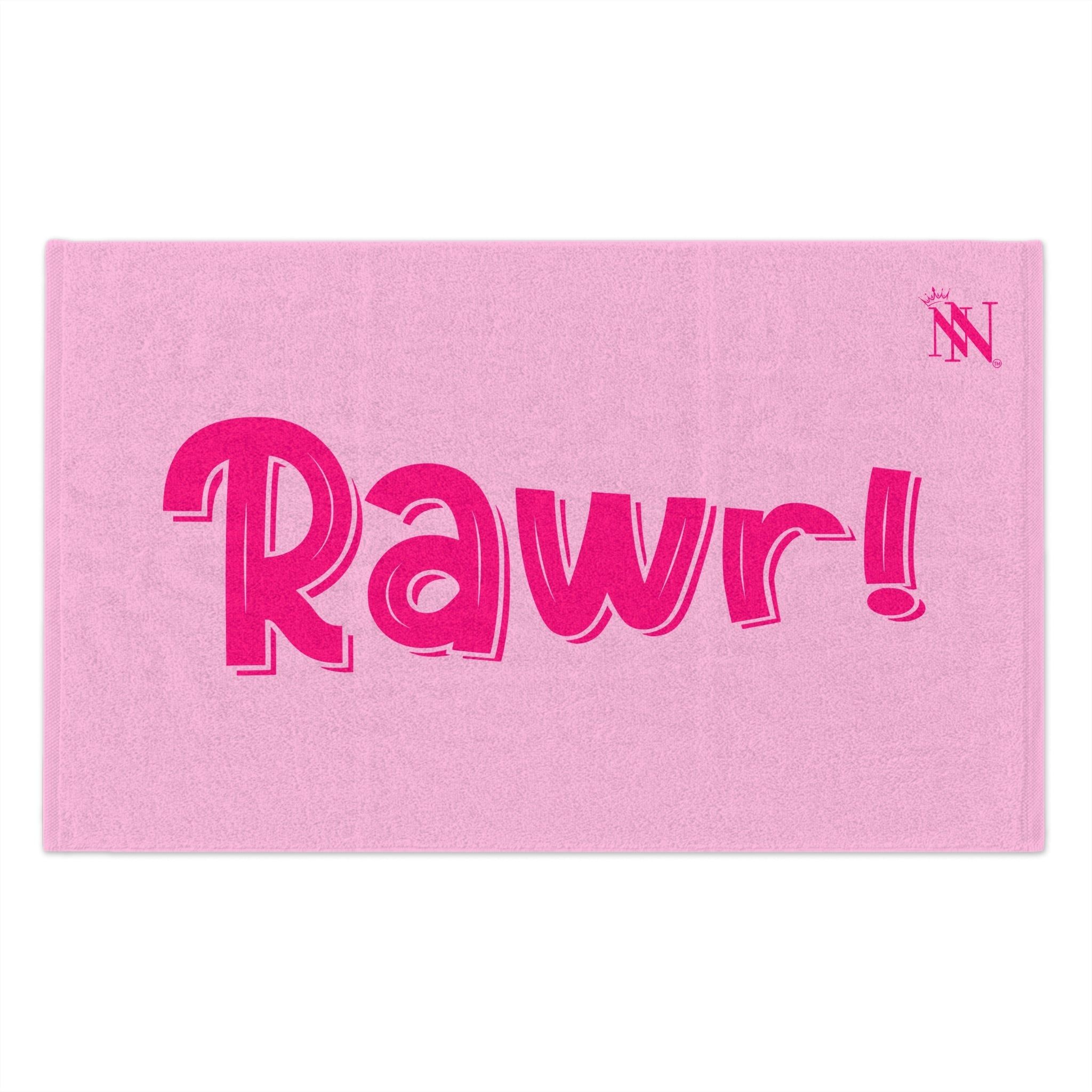 Rawr! Light Pink | Mix & Match Soft Fun-Flirty Lovers’ Towels