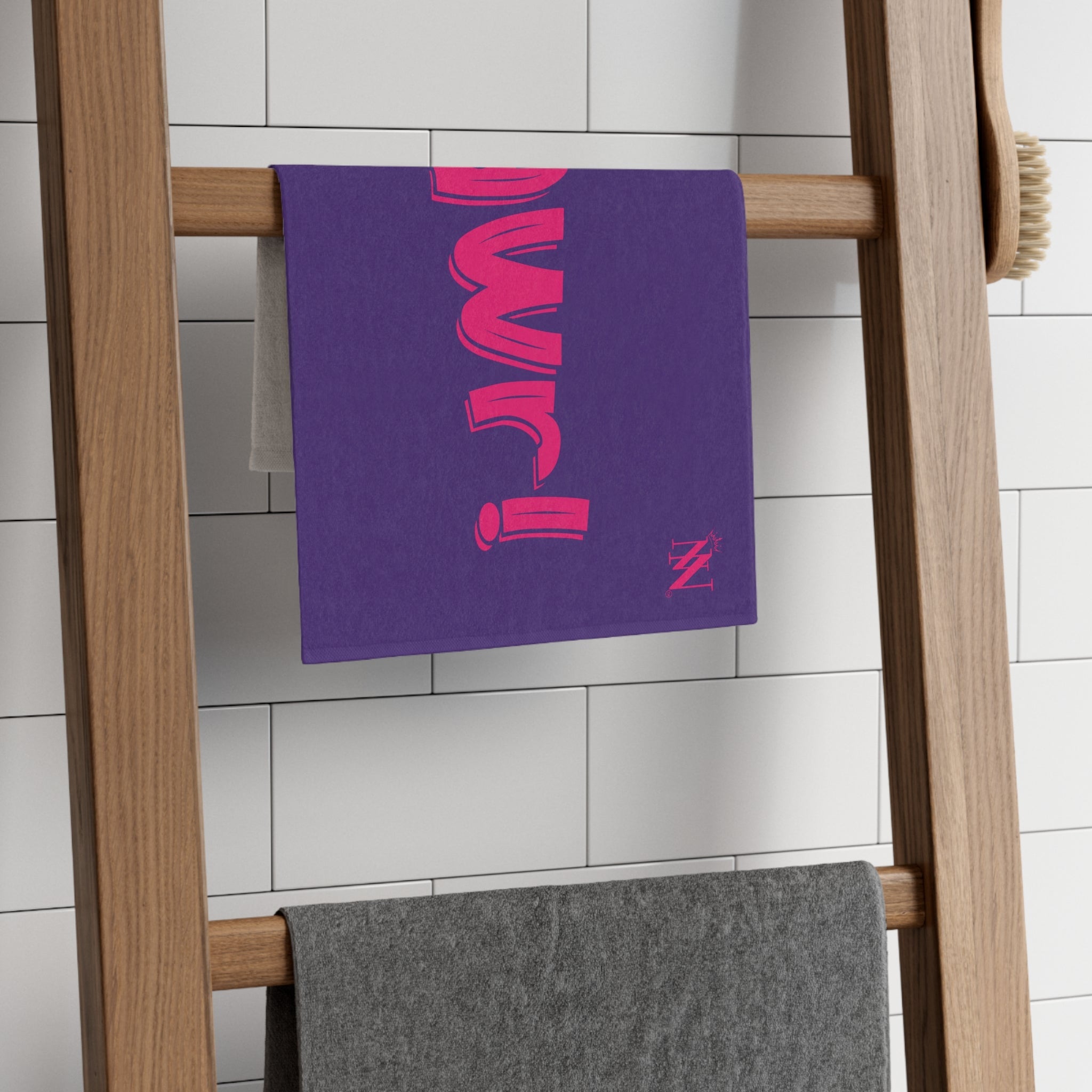 Rawr! Purple | Mix & Match Soft Fun-Flirty Lovers’ Towels