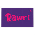 Rawr! Purple | Mix & Match Soft Fun-Flirty Lovers’ Towels