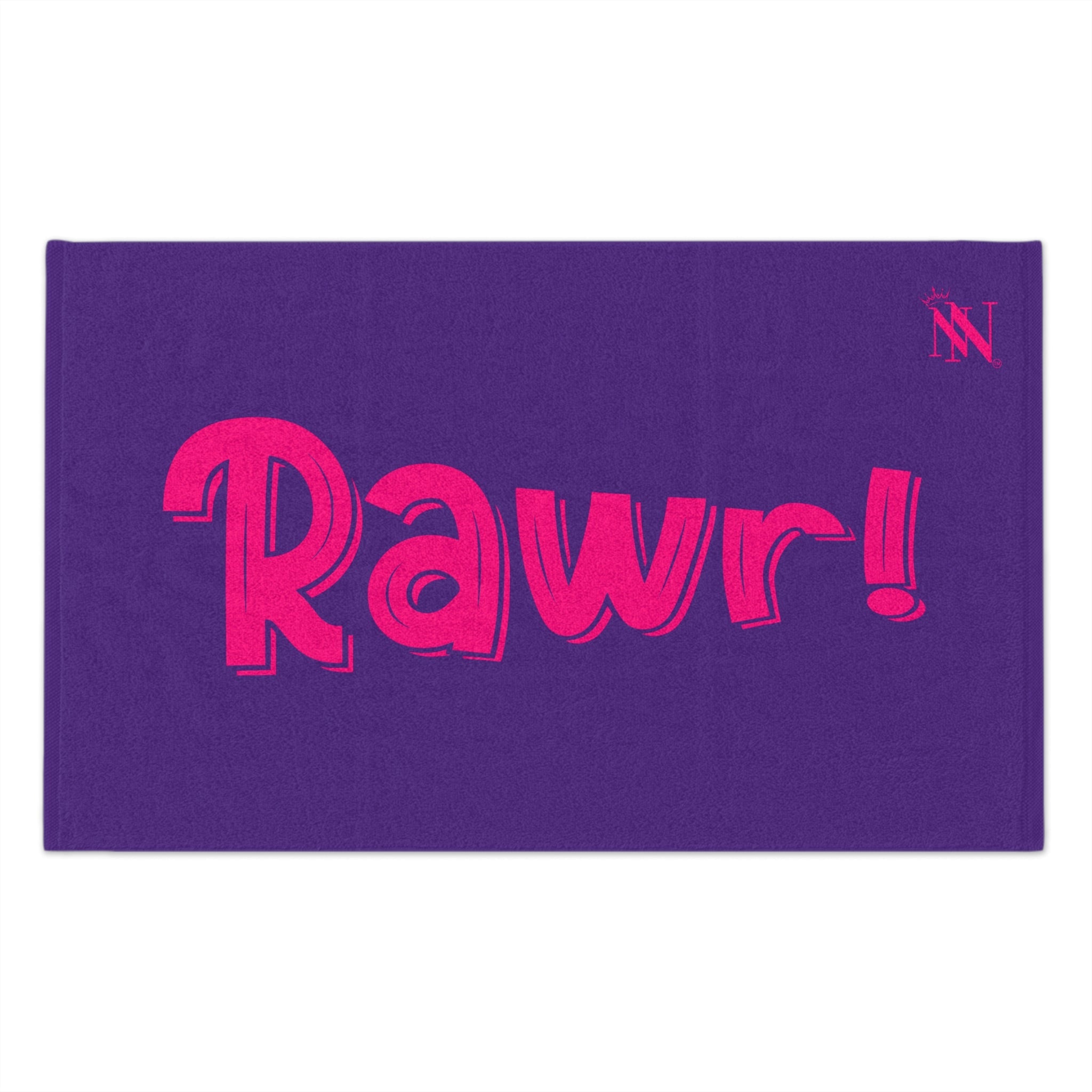Rawr! Purple | Mix & Match Soft Fun-Flirty Lovers’ Towels