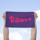 Rawr! Purple | Mix & Match Soft Fun-Flirty Lovers’ Towels