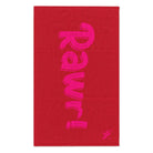 Rawr! Red | Mix & Match Soft Fun-Flirty Lovers’ Towels