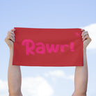 Rawr! Red | Mix & Match Soft Fun-Flirty Lovers’ Towels
