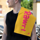 Rawr! Yellow | Mix & Match Soft Fun-Flirty Lovers’ Towels
