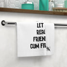 Real Friends Let Real Friends Cum First | Mix & Match Lils’ Fun-Flirty Lovers’ Towels