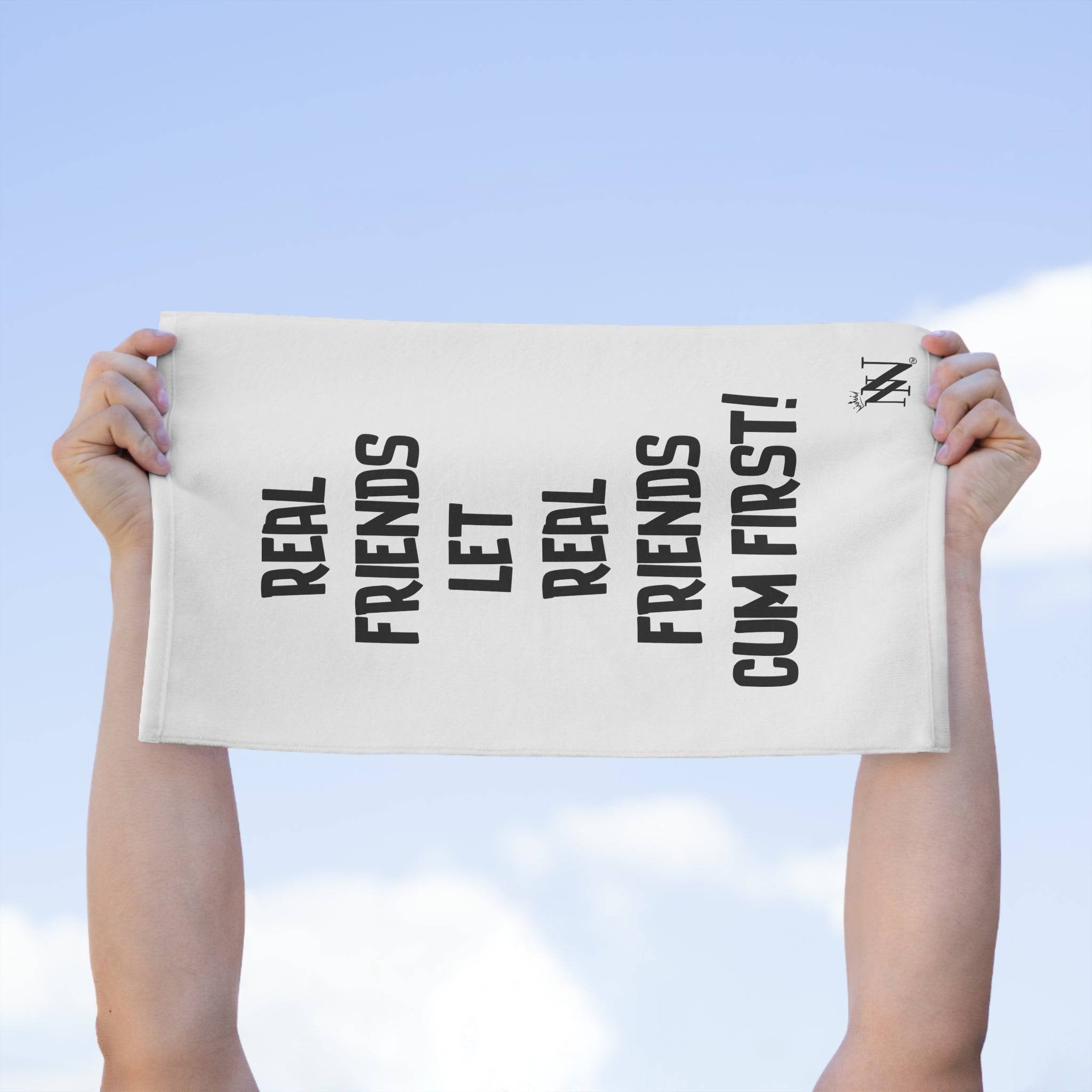 Real Friends Let Real Friends | Mix & Match Soft Fun-Flirty Lovers’ Towels