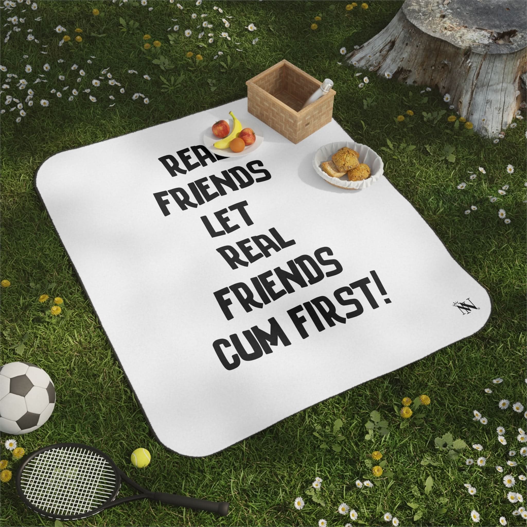 Real Friends | Mix Match Fun-Flirty Lovers’ Water-Resistant Blankets