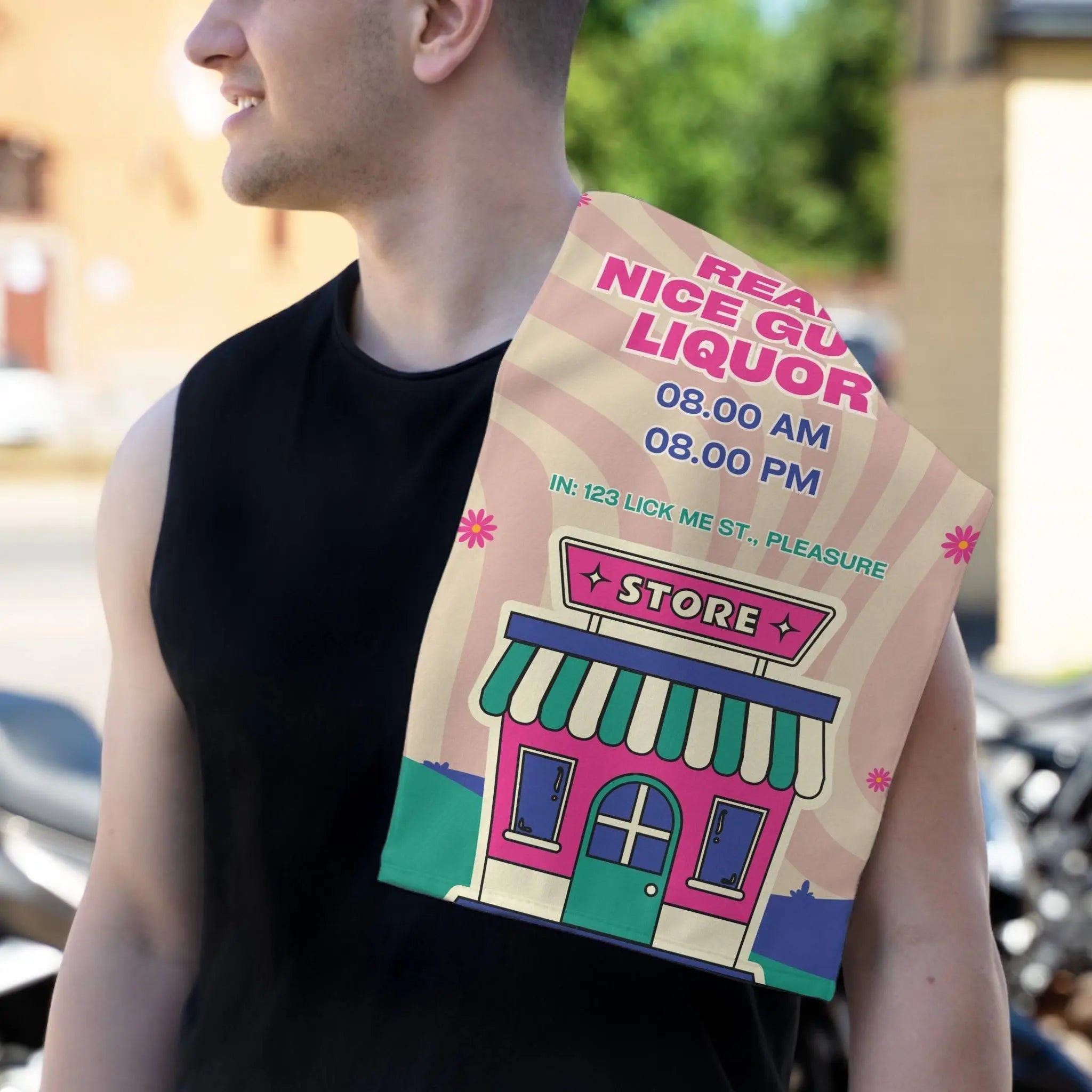 Real Nice Guys Liquor | Mix & Match Soft Fun-Flirty Lovers’ Towels
