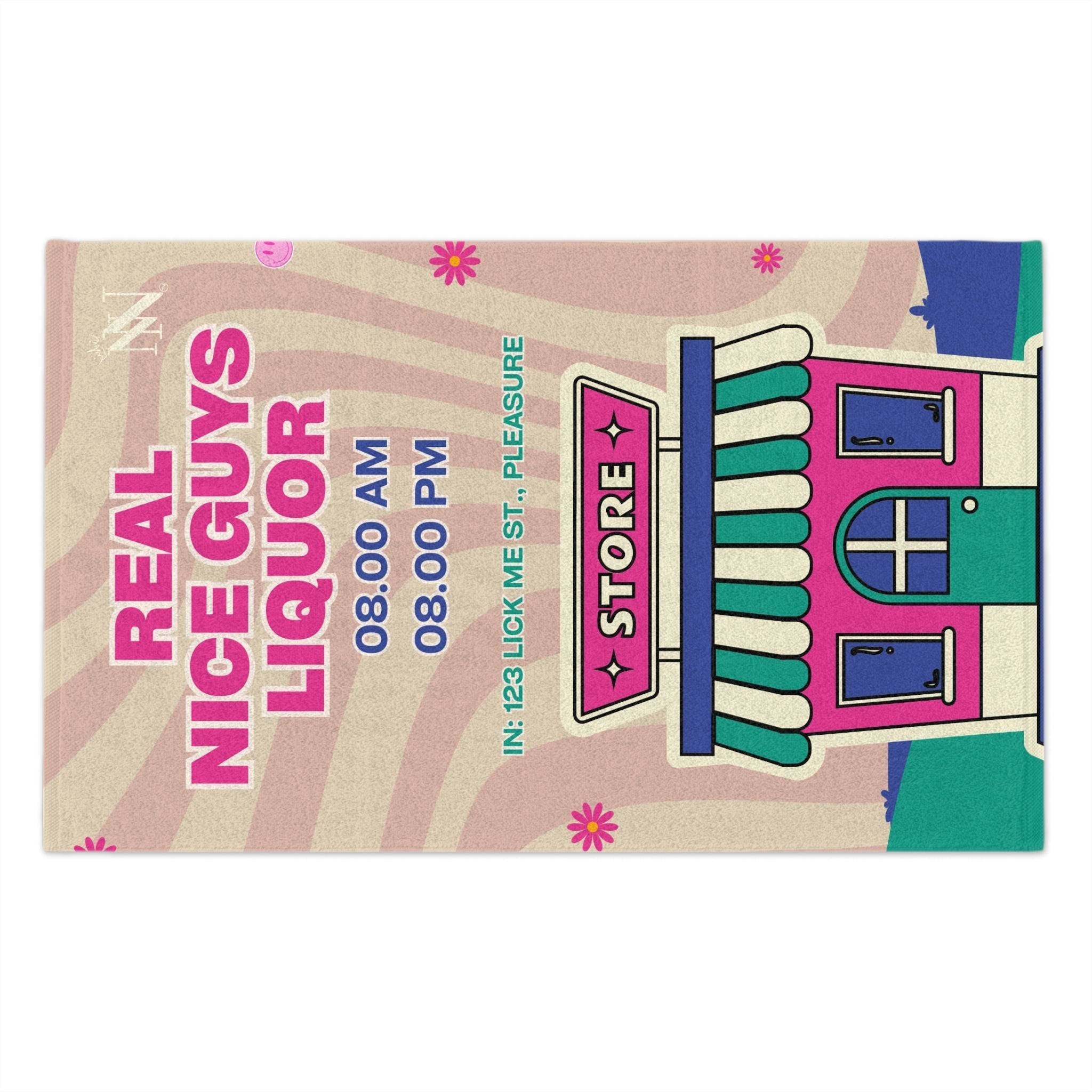 Real Nice Guys Liquor | Mix & Match Soft Fun-Flirty Lovers’ Towels