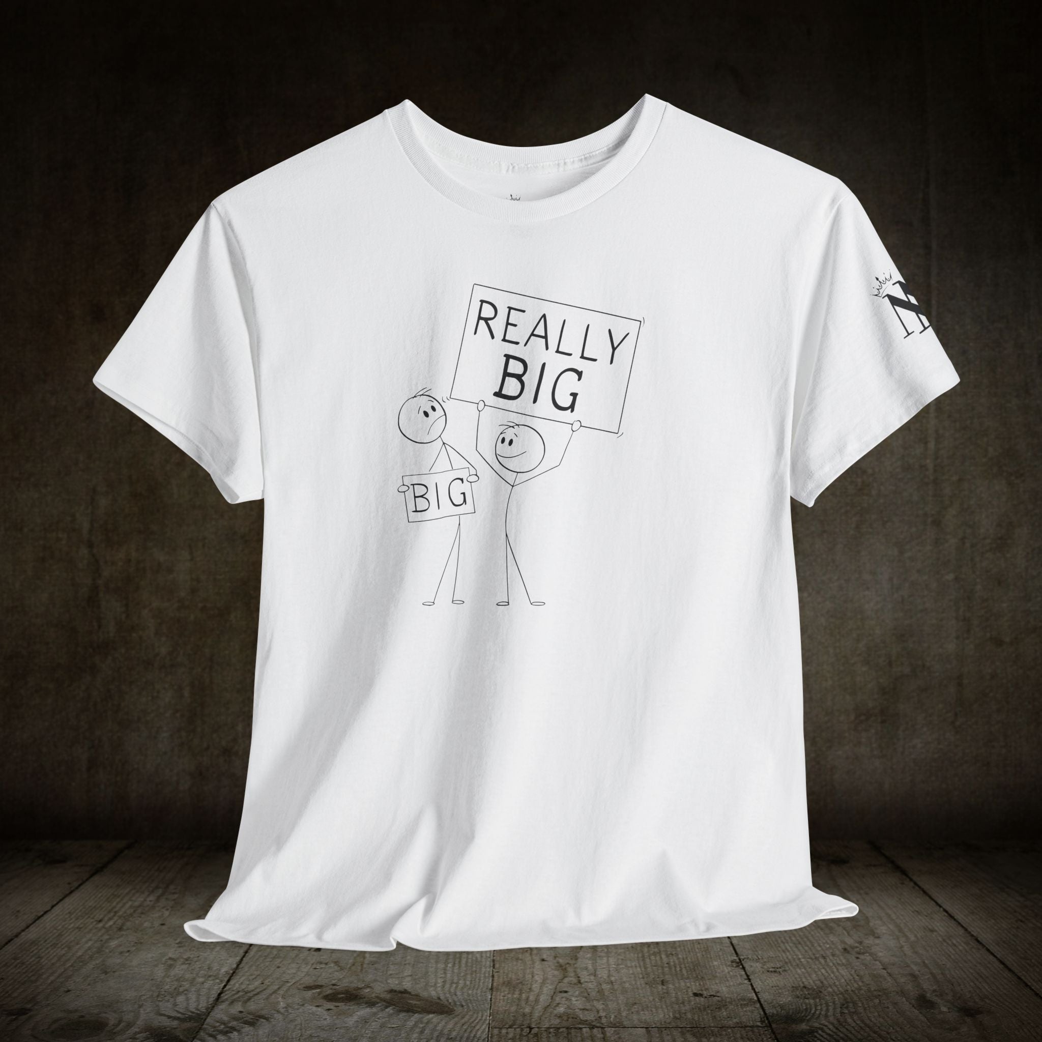 Really Big! | Mix & Match 100% Cotton Unisex Fun-Flirty Lovers’ Tees