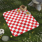 Red Checkered Past | Mix Match Fun-Flirty Lovers’ Water-Resistant Blankets