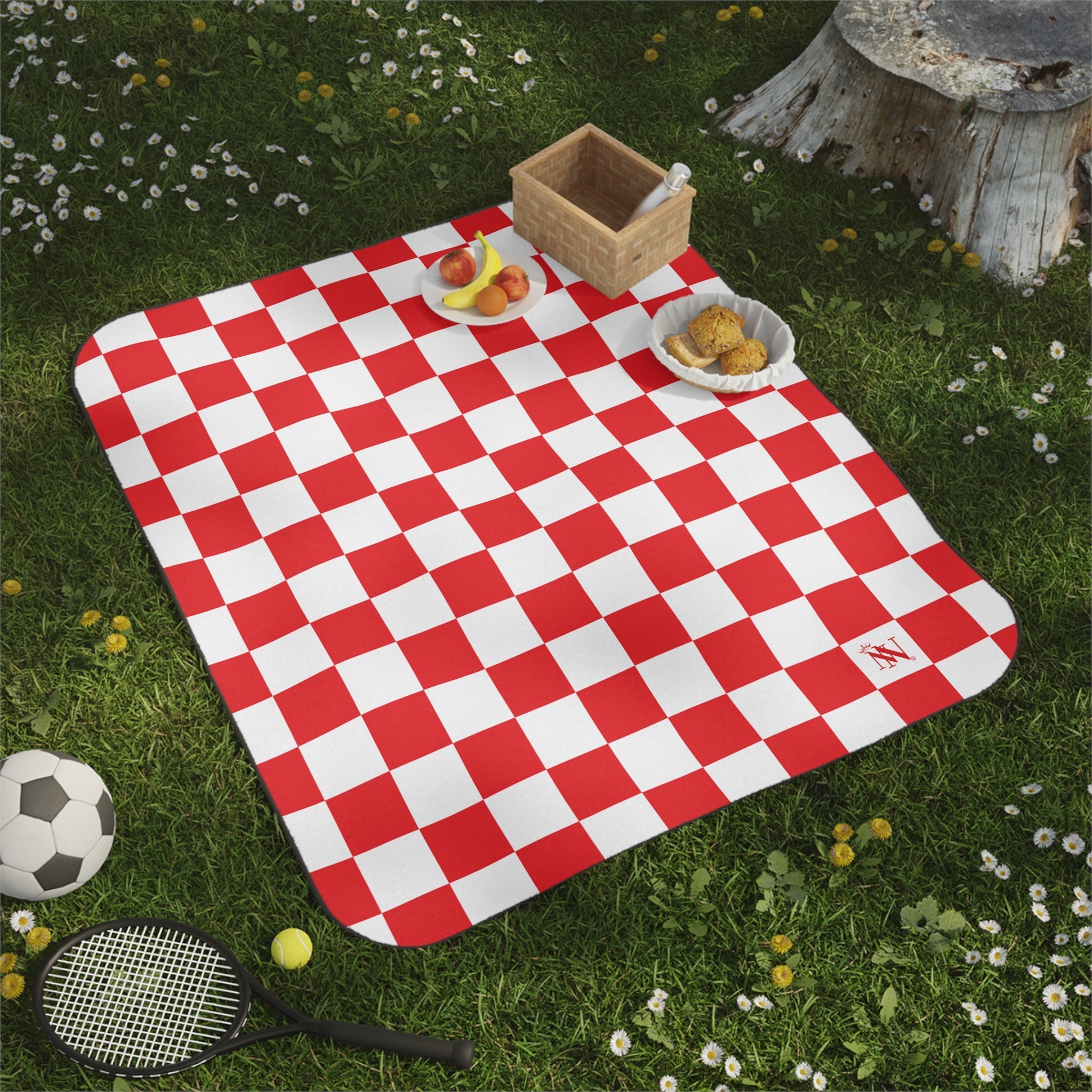 Red Checkered Past | Mix Match Fun-Flirty Lovers’ Water-Resistant Blankets