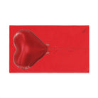 Red Heart Balloon Bow 3D Print Bright Red | Mix & Match Original Fun-Flirty Lovers’ Towels