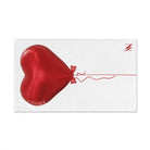 Red Heart Balloon Bow 3D Print | Mix & Match Original Fun-Flirty Lovers’ Towels