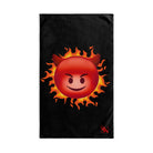 Red Hot Naughty Devil Emoji | Mix & Match Original Fun-Flirty Lovers’ Towels