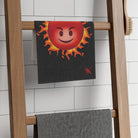 Red Hot Naughty Devil Emoji | Mix & Match Soft Fun-Flirty Lovers’ Towels