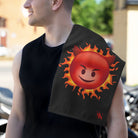 Red Hot Naughty Devil Emoji | Mix & Match Soft Fun-Flirty Lovers’ Towels