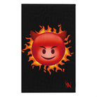 Red Hot Naughty Devil Emoji | Mix & Match Soft Fun-Flirty Lovers’ Towels