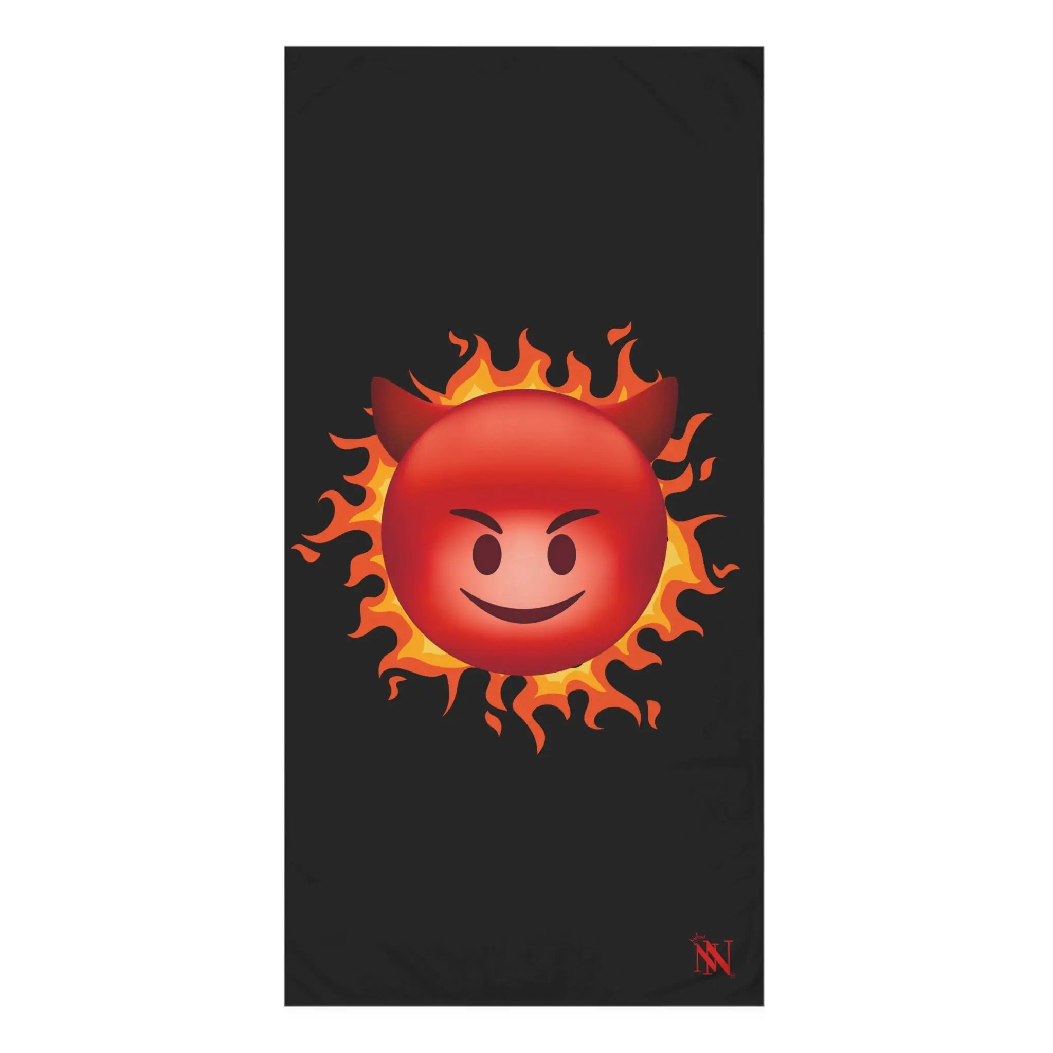Red Hot Naughty Devil Emoji | Mix & Match XL Fun-Flirty Lovers’ Towels