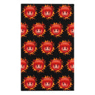 Red Hot Naughty Devil Pattern Black | Mix & Match Soft Fun-Flirty Lovers’ Towels