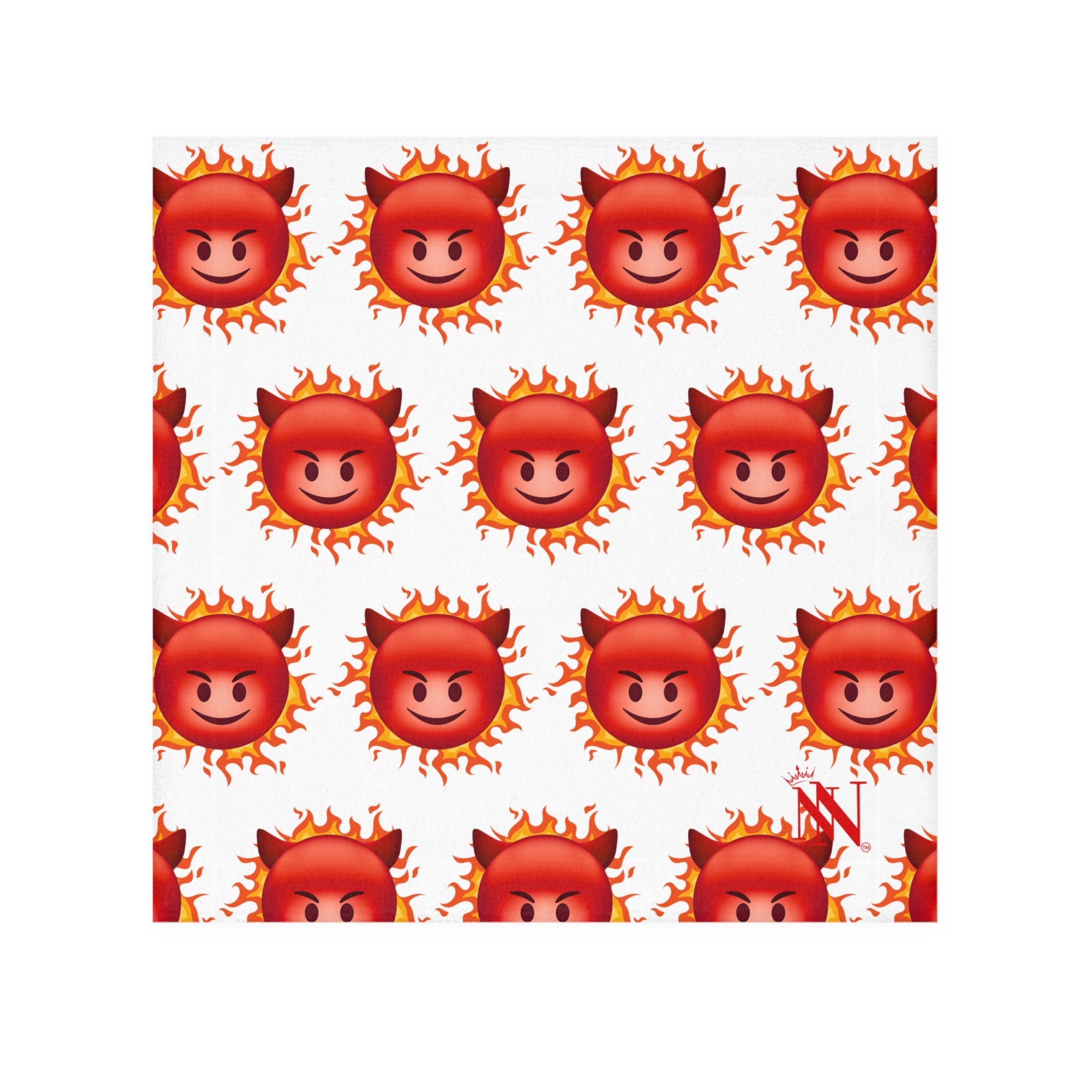 Red Hot Naughty Devil Pattern | Mix & Match Lils’ Fun-Flirty Lovers’ Towels