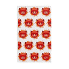Red Hot Naughty Devil Pattern | Mix & Match Original Fun-Flirty Lovers’ Towels