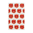 Red Hot Naughty Devil Pattern | Mix & Match Original Fun-Flirty Lovers’ Towels