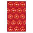 Red Hot Naughty Devil Pattern Red | Mix & Match Soft Fun-Flirty Lovers’ Towels