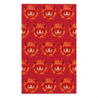 Red Hot Naughty Devil Pattern Red | Mix & Match Soft Fun-Flirty Lovers’ Towels
