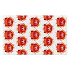 Red Hot Naughty Devil Pattern | Mix & Match Soft Fun-Flirty Lovers’ Towels