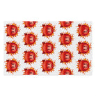 Red Hot Naughty Devil Pattern | Mix & Match Soft Fun-Flirty Lovers’ Towels