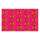 Red Hot Naughty Devil Pattern Pink | Mix & Match Soft Fun-Flirty Lovers’ Towels