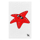Red Hot Starfish | Mix & Match Soft Fun-Flirty Lovers’ Towels