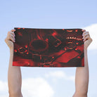 Red Kinky Bondage | Mix & Match Soft Fun-Flirty Lovers’ Towels