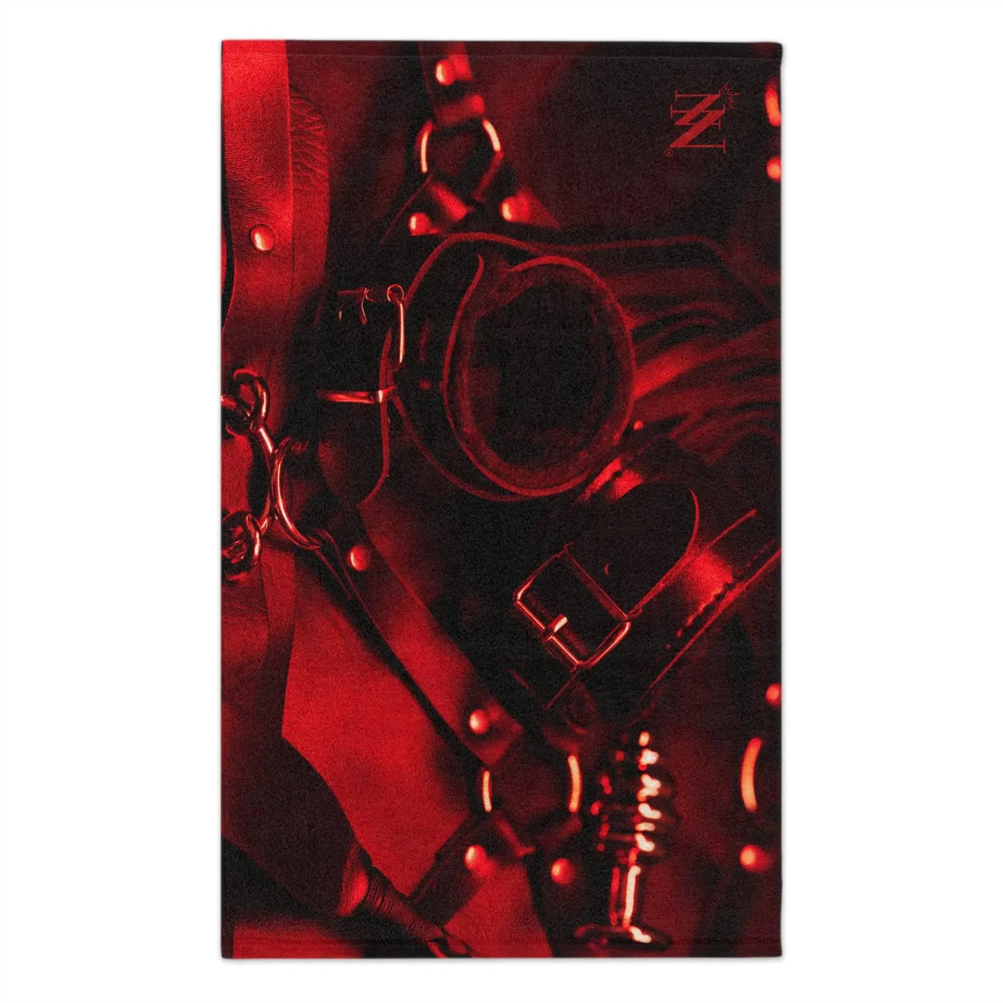 Red Kinky Bondage | Mix & Match Soft Fun-Flirty Lovers’ Towels