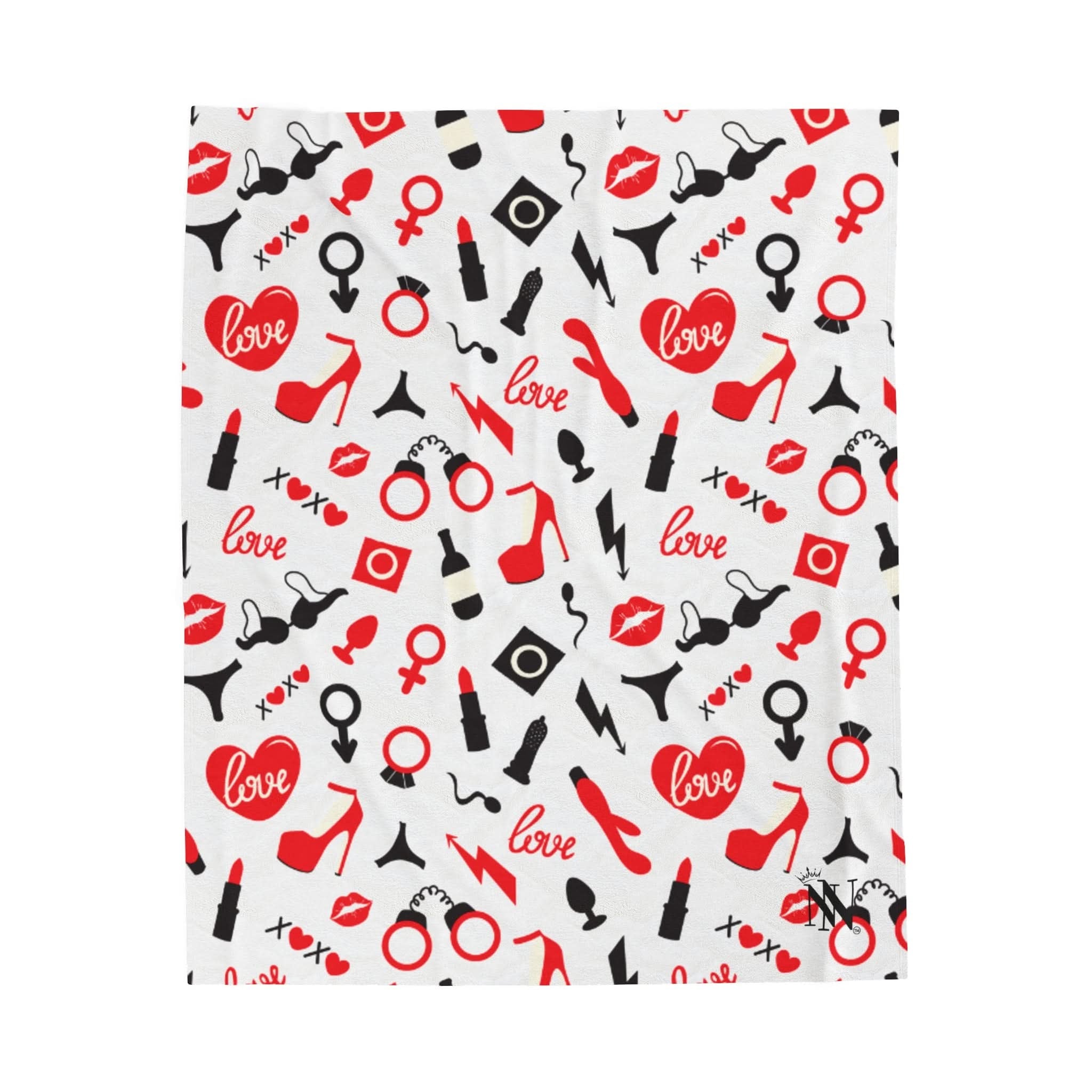Red Sex Toy | Mix & Match Fun-Flirty Lovers’ Blankets
