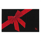 Red Velvet Gift Bow | Christmas Mix & Match Fun-Flirty Lovers’ Towels