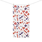 Red White Blue Sex Toy Love | Mix & Match Naughty XL Fun-Flirty Lovers’ Towels