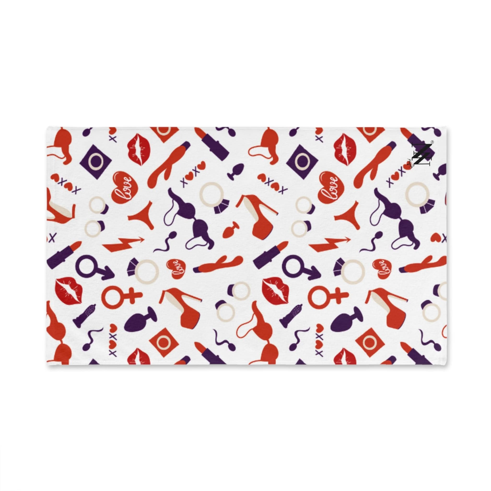 Red White Blue Sex Toy Love | Mix & Match Original Fun-Flirty Lovers’ Towels