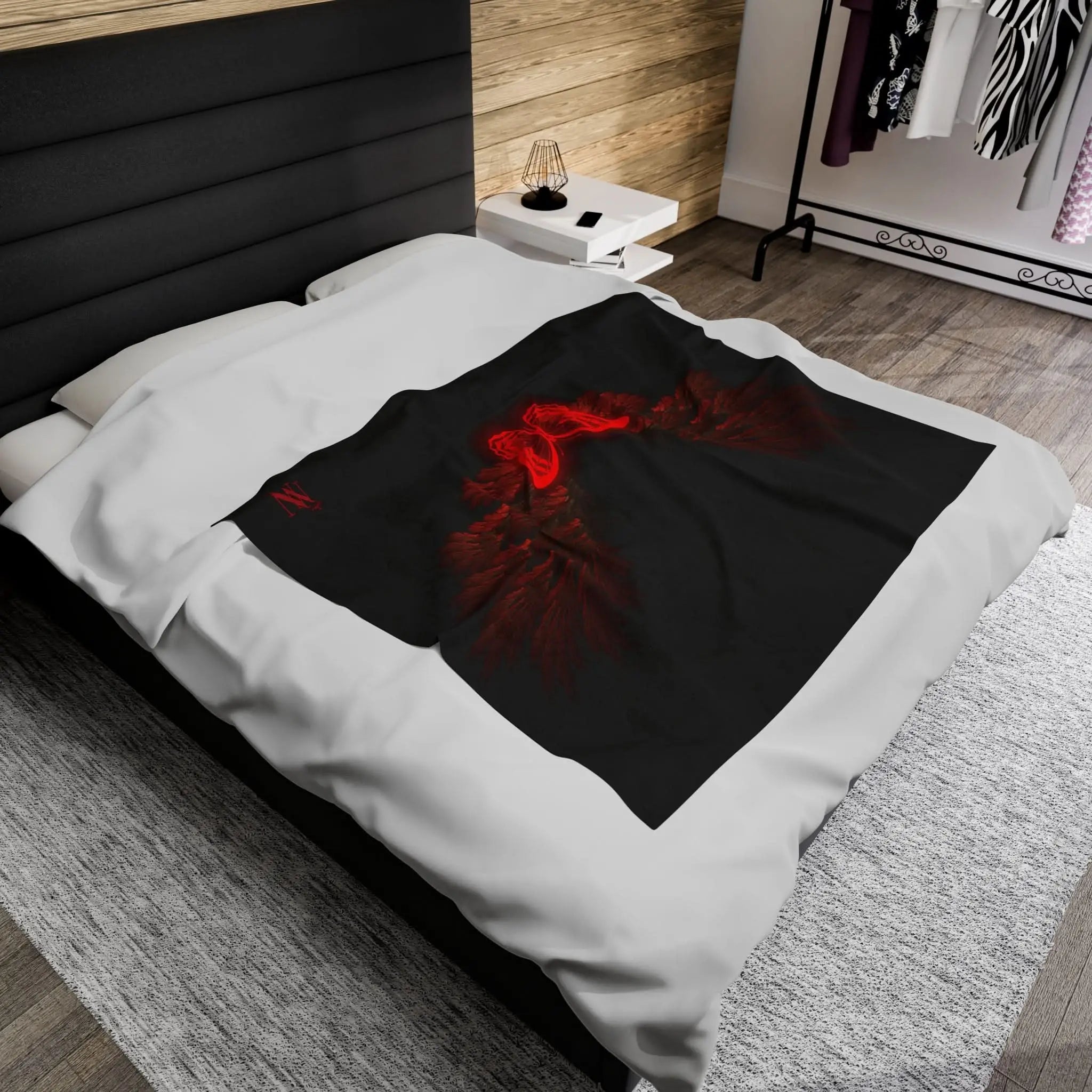 Red Wings | Mix & Match Fun-Flirty Lovers’ Blankets
