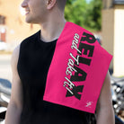 Relax and Take It! Pink Mix & Match Soft Sex Towels | Naughty Lovers’ Gifts