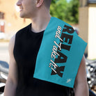 Relax and Take It! Teal Mix & Match Soft Sex Towels | Naughty Lovers’ Gifts