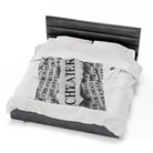 Repeat Cheater | Mix & Match Fun-Flirty Lovers’ Blankets